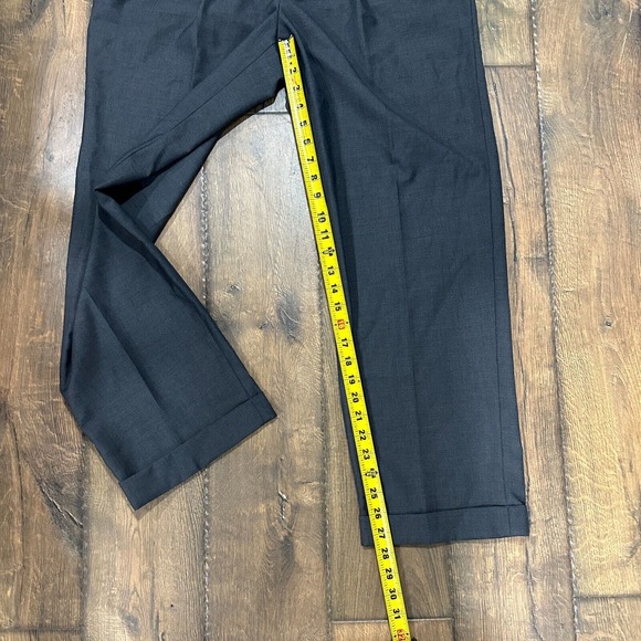 Louis Raphael Mens Straight Dress Pants Slack Gray Business Pants Size 34x29. - Picture 6 of 8